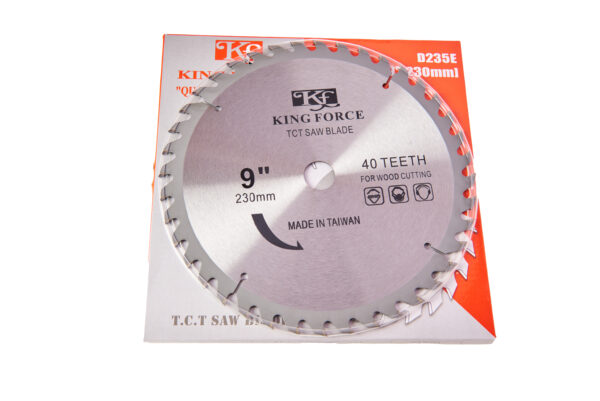 TCT WOOD SAW BLADE (10) (22.2mm HOLE) - 9" x 40T